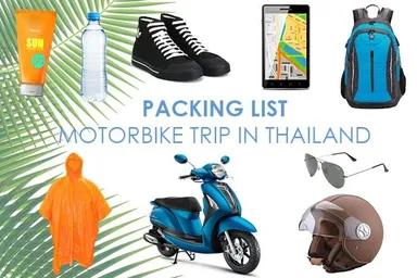 Que faut-il emporter lors d'un voyage à moto en Thaïlande ?