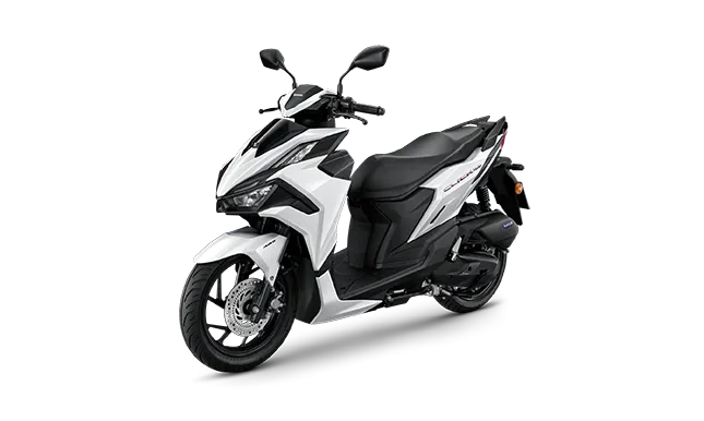 Honda Click 160 in white and black
